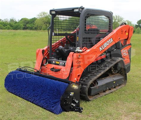 case skid steer broom attachment|skid steer sweeper attachment price.